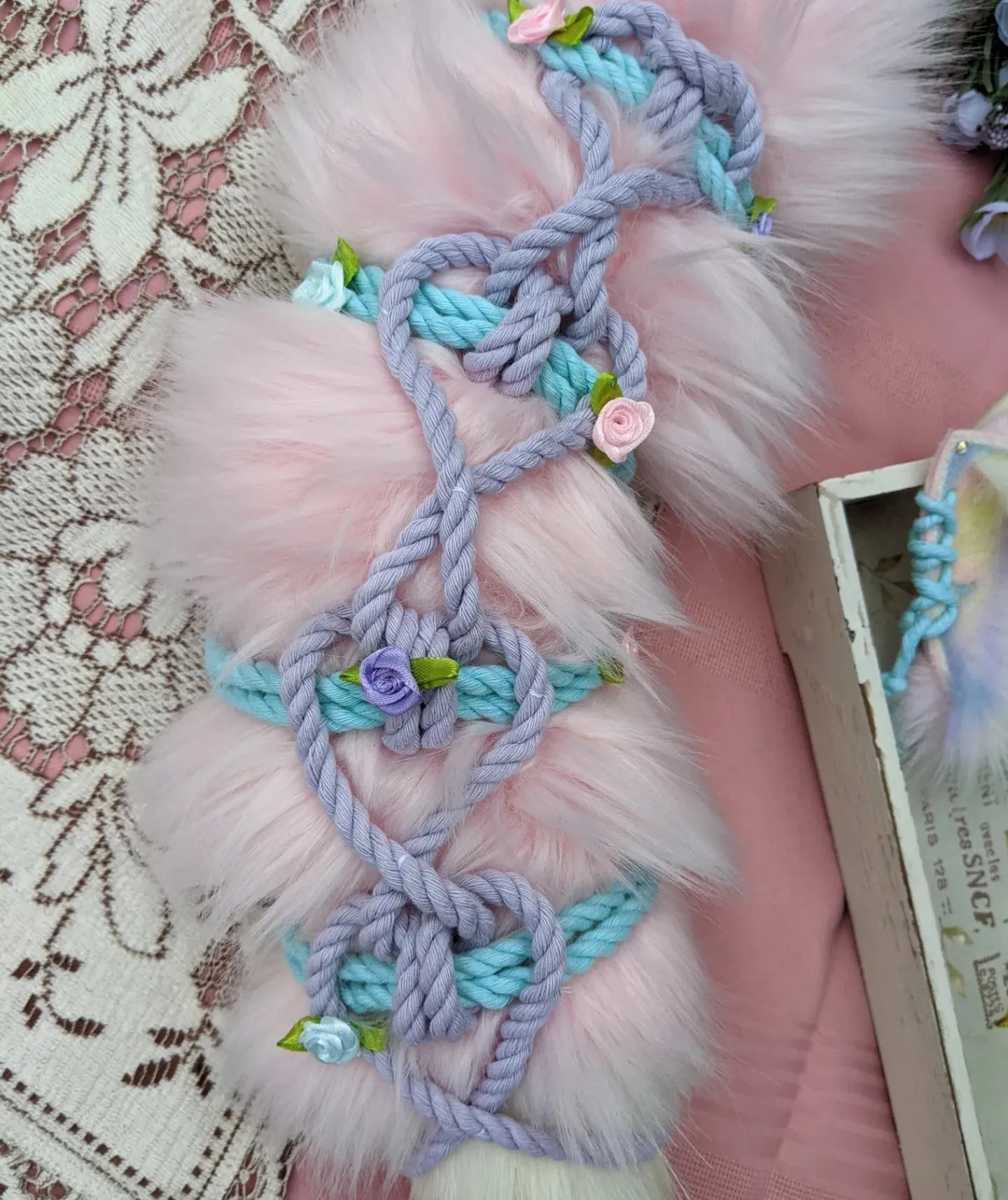 PRE ORDER - pink soft shibari set