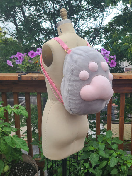 Grey Paw backpack