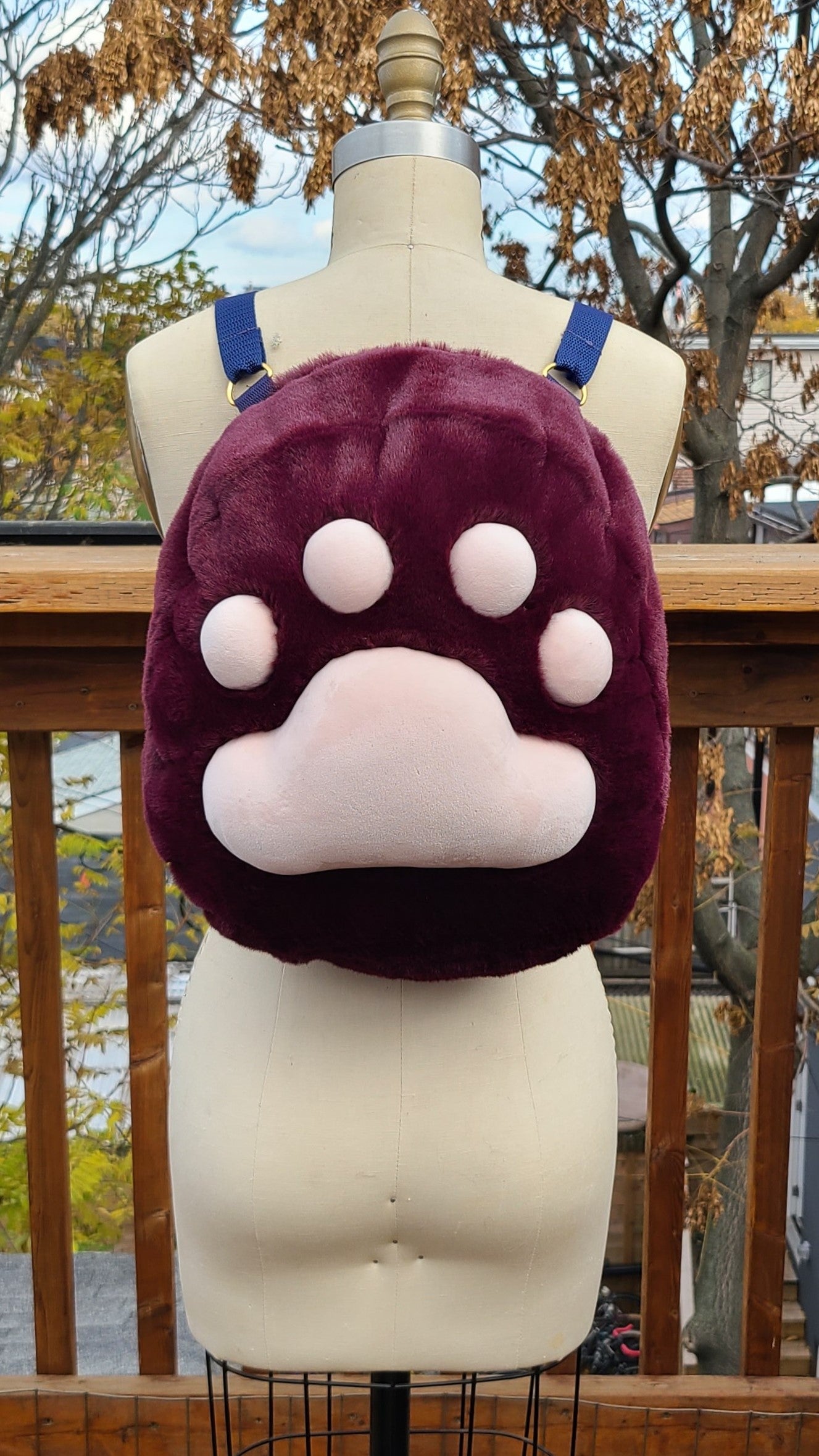 Berry Paw Backpack