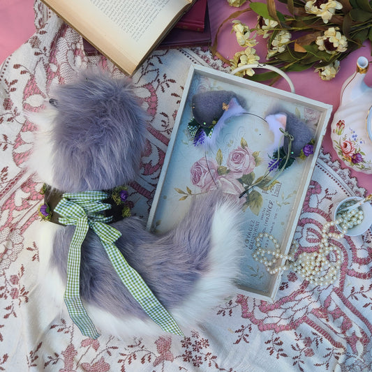 Garden Puppy Set - Grey