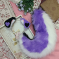Black and Purple Puppy Love Set